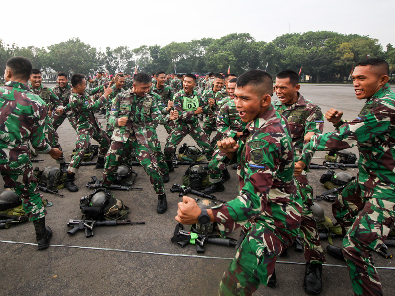 Lomba Lari Binsat Brigif 2 Marinir