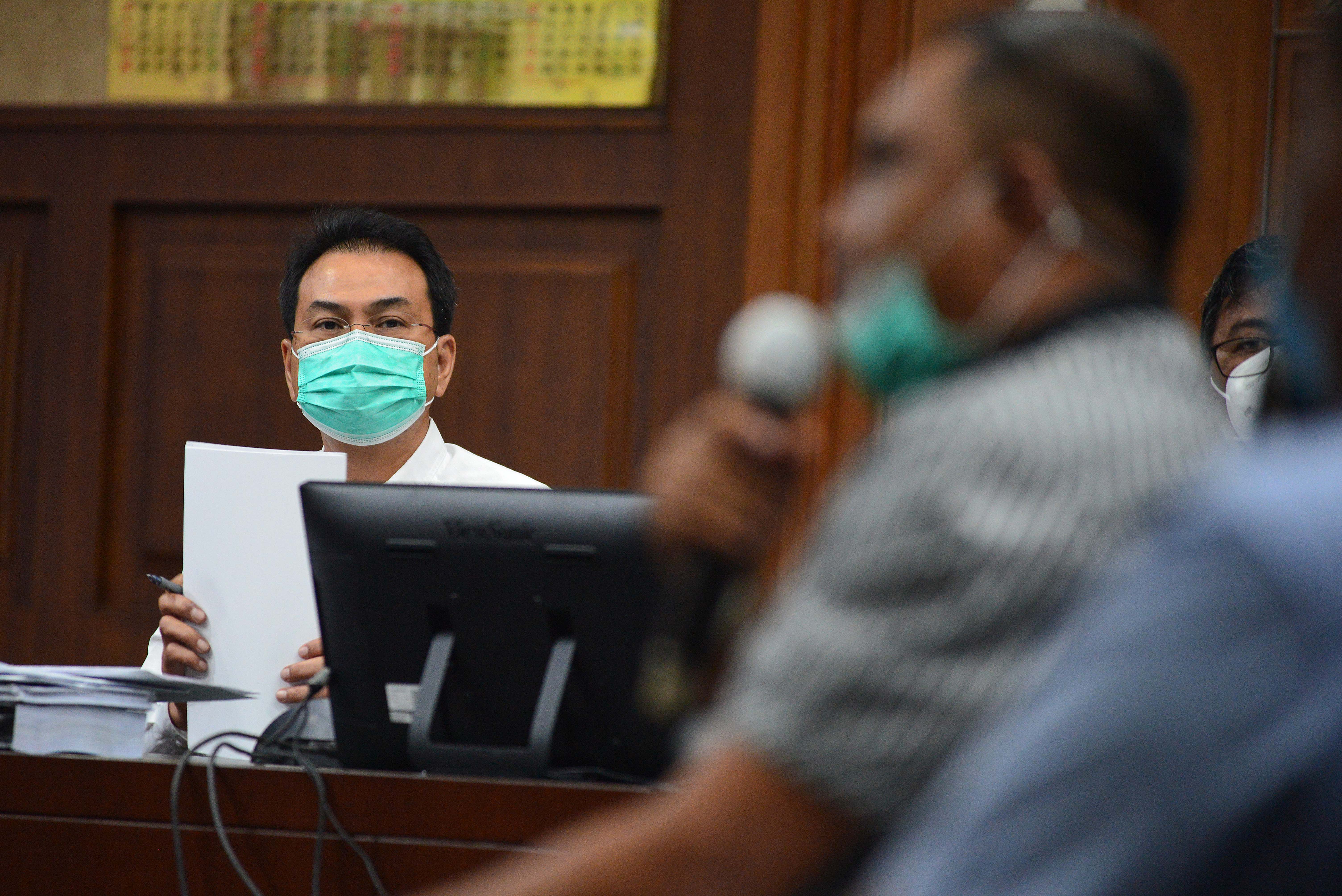 Sidang Lanjutan Terdakwa Aziz Syamsuddin
