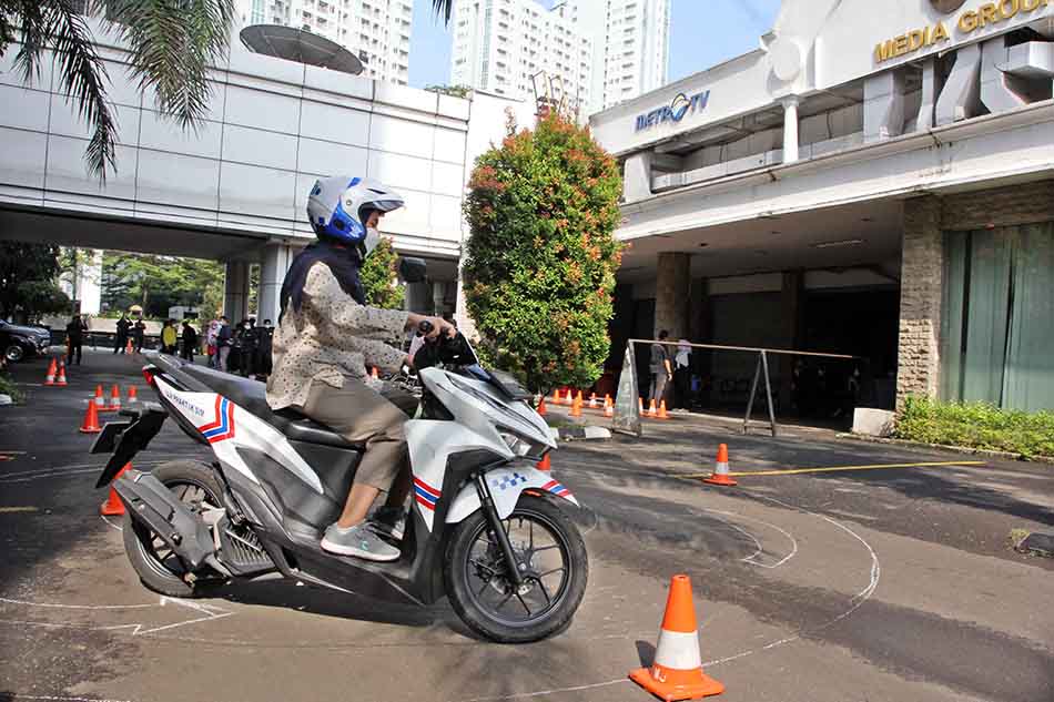 Pelatihan Uji Praktek mengemudi 
