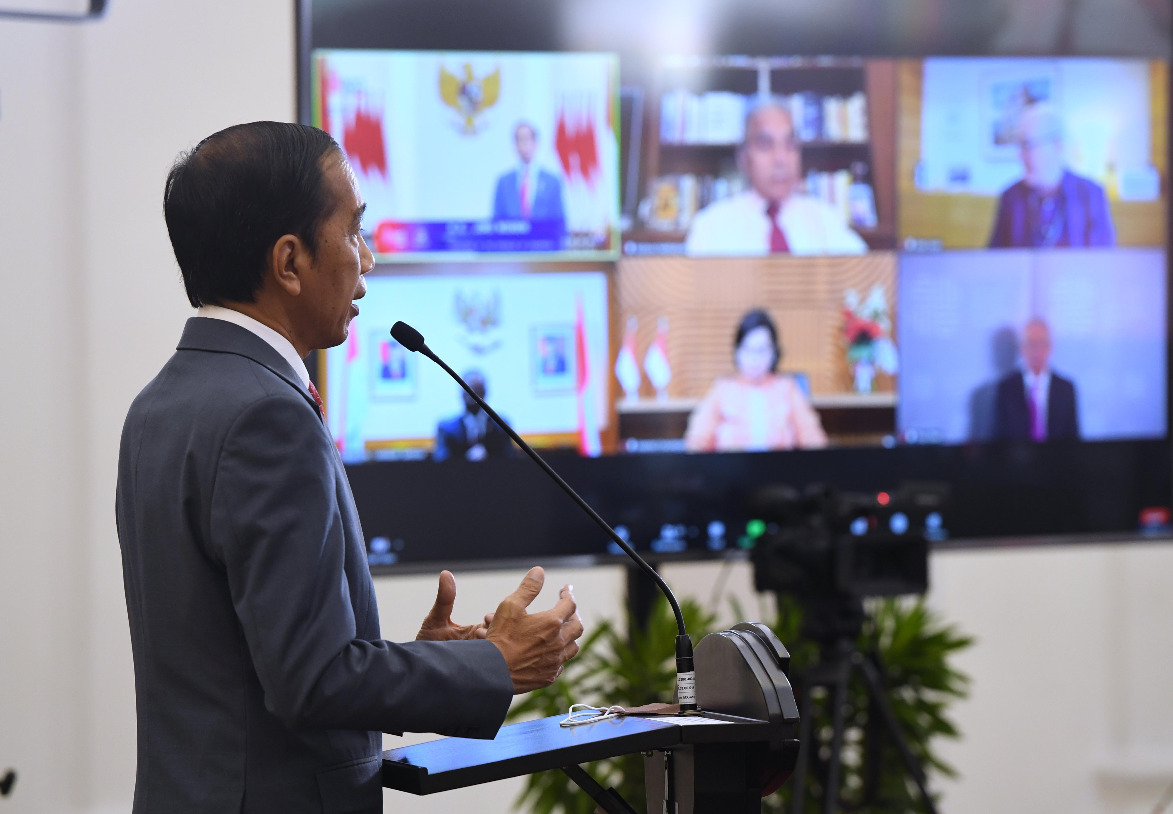 Presiden Jokowi Resmikan B20 Inception Meeting