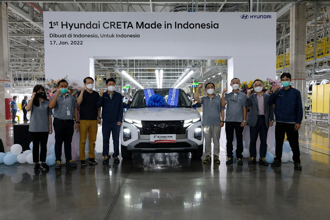 Pabrik Hyundai Indonesia Mulai Produksi MPV Creta 