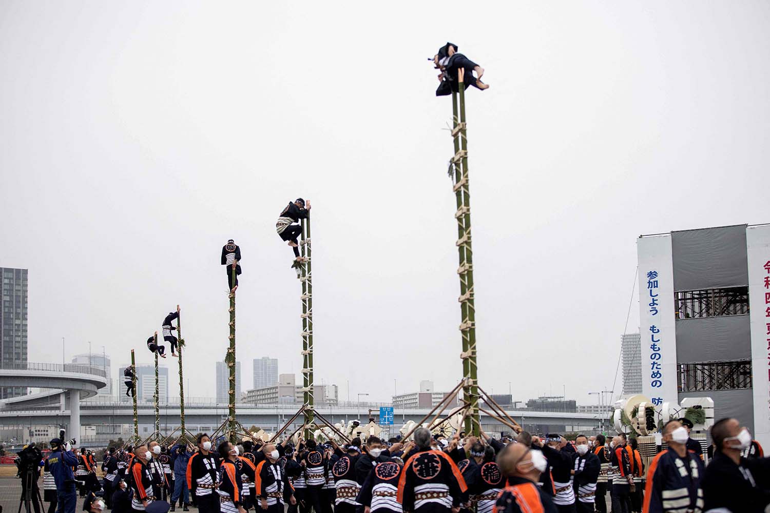 Atraksi Pemadam Kebakaran Tradisional Jepang