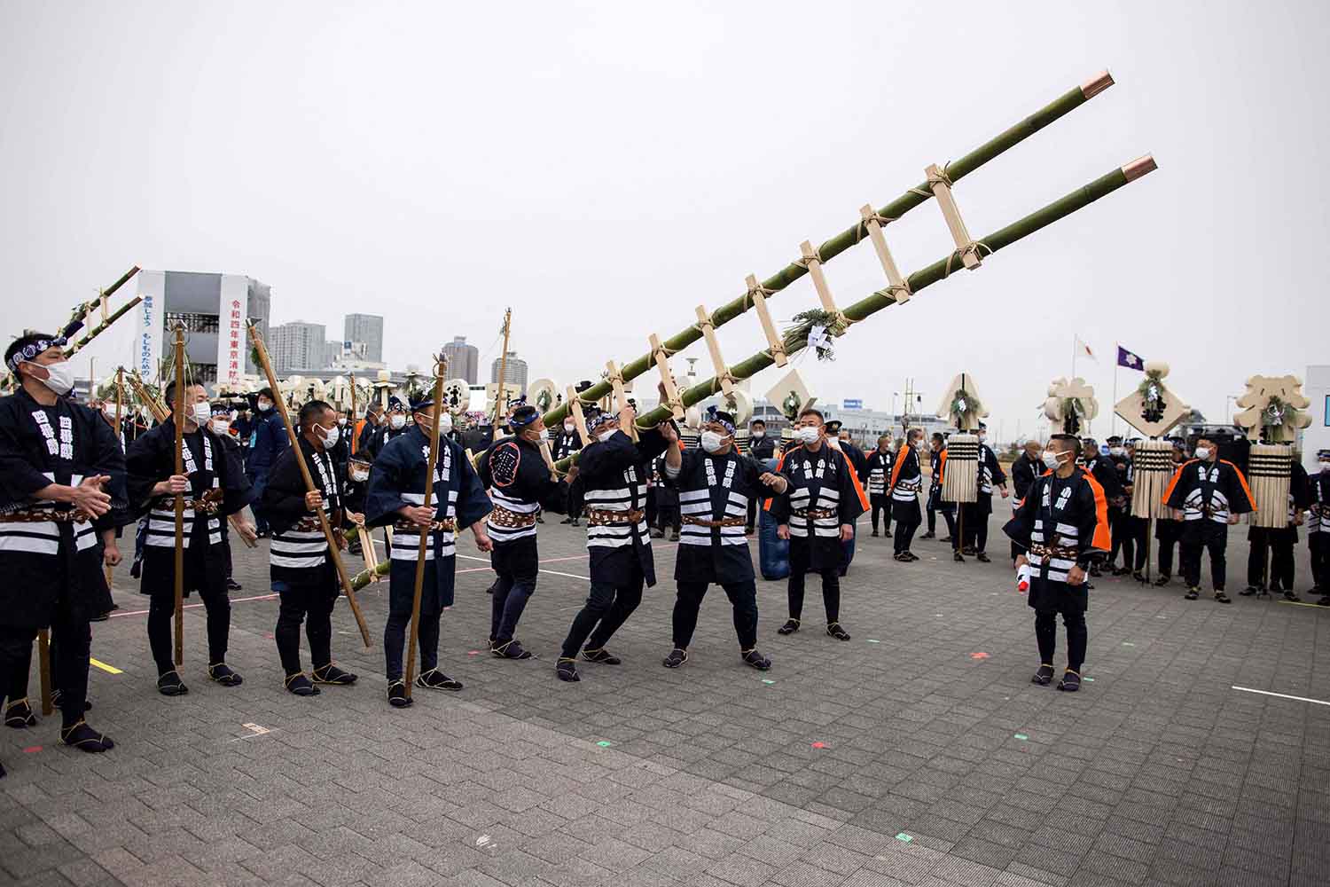 Atraksi Pemadam Kebakaran Tradisional Jepang