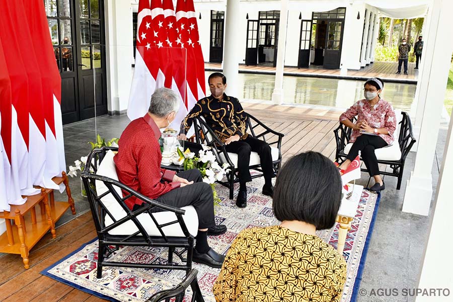 Presiden Jokowi dan PM Singapura Sepakat Teken Ekstradisi dan Investasi