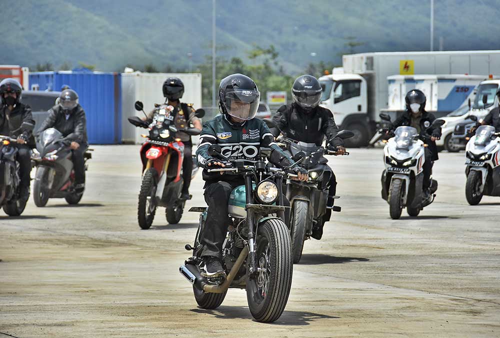 Presiden Cek Kesiapan Sirkut MotoGP Mandalika