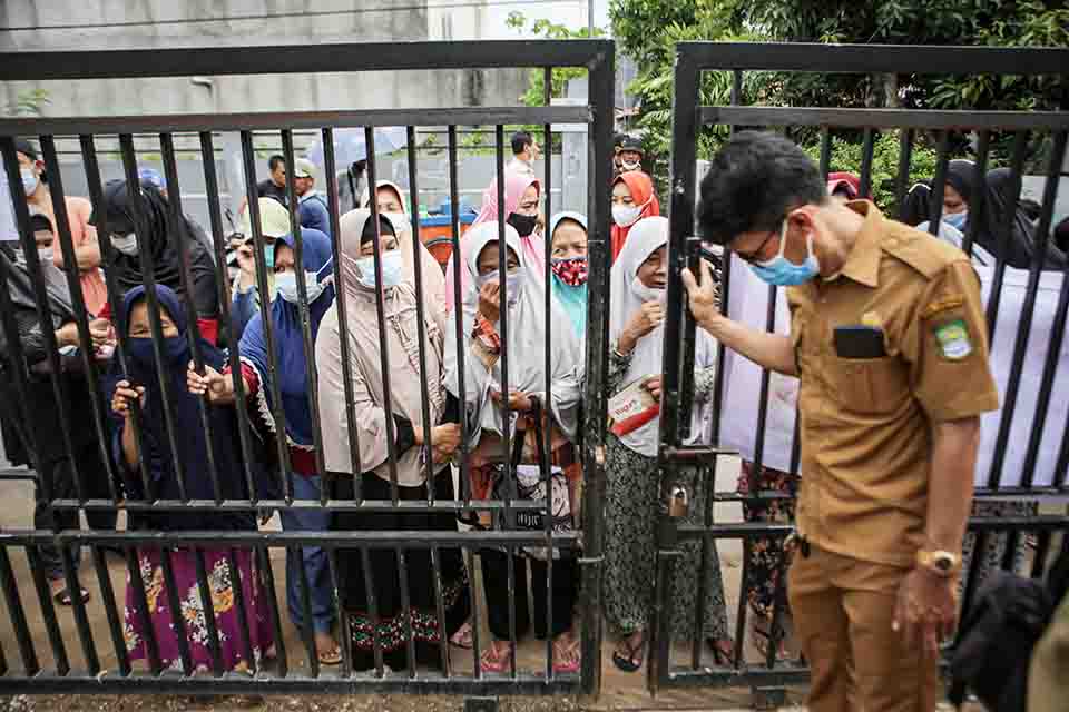 Operasi Pasar Minyak Goreng Kemasan di Tangerang Untuk Stabilkan Harga