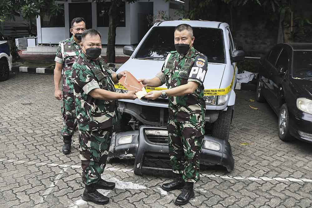 Penyerahan Berkas Kecelakaan Lalu Lintas Yang Berujung Pembunuhan