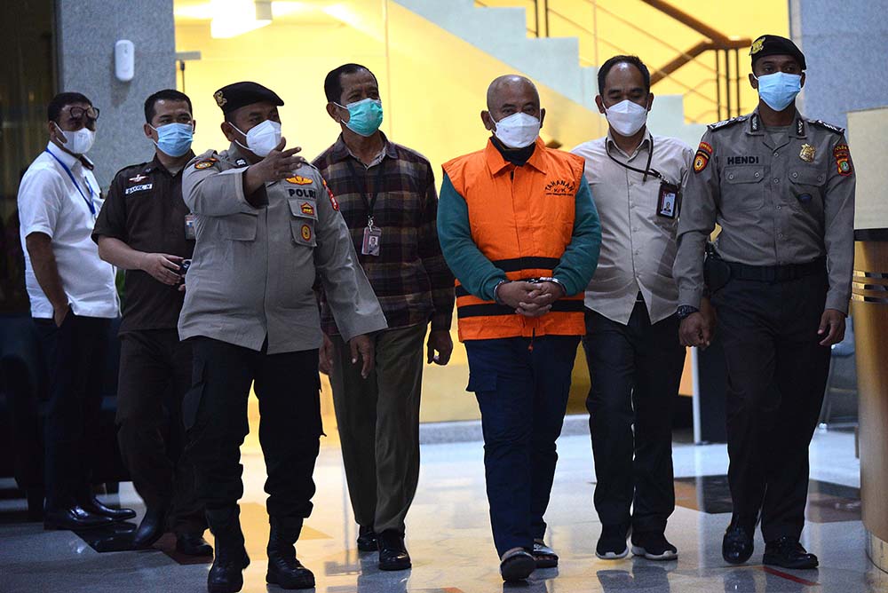 Rahmat Effendi Beserta Delapan Orang Tersangka Resmi Ditahan