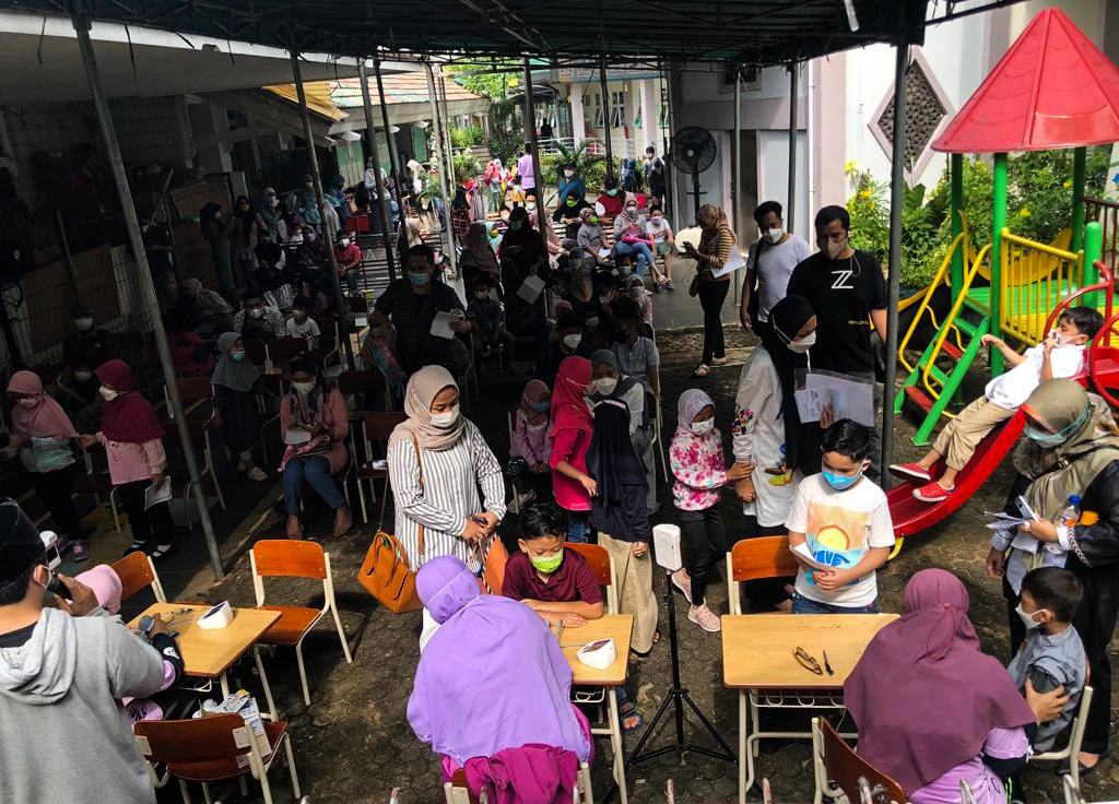 Vaksinasi Merdeka Anak 6-11 Tahun