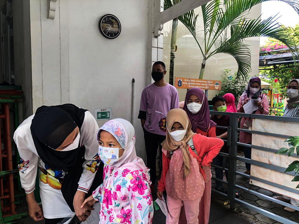 Vaksinasi Merdeka Anak 6-11 Tahun