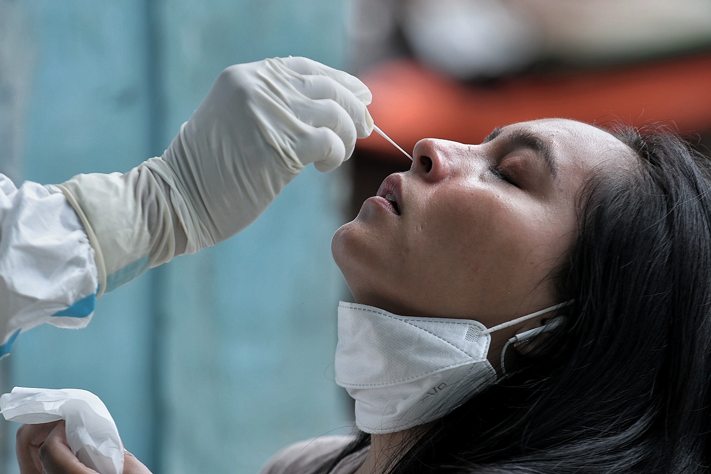 Tes Usap Massal Warga Krukut