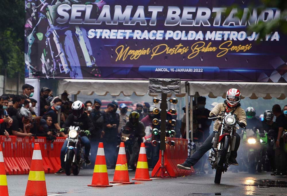 Balapan Street Race Ancol