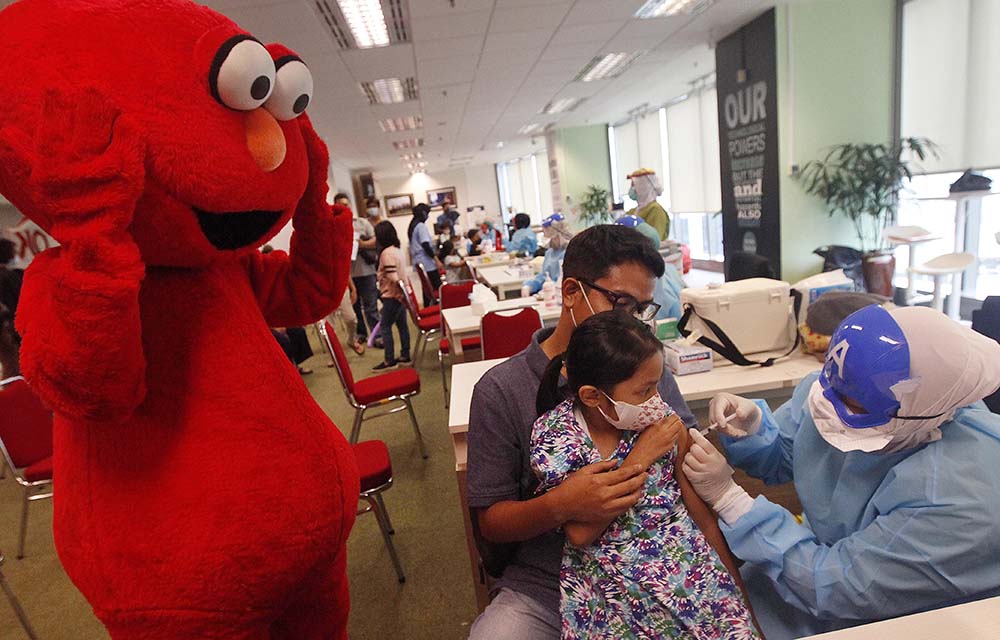 Vaksinasi Anak Bersama Superhero