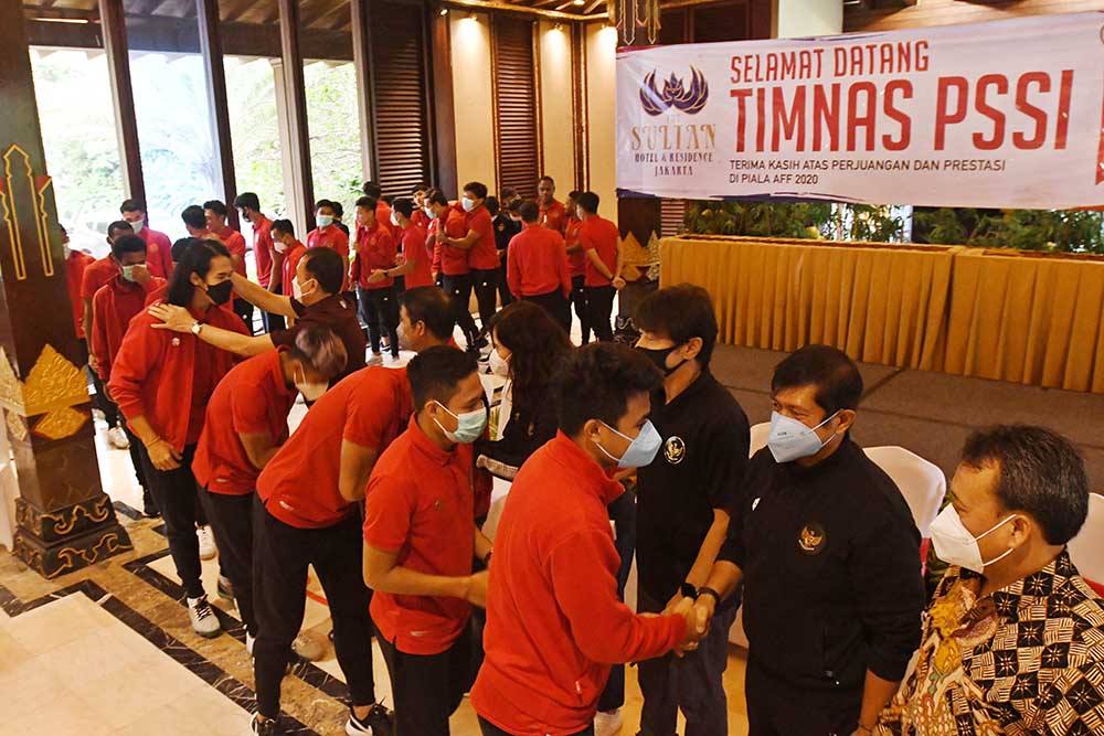Timnas Piala AFF 2020 Bertemu PSSI Seusai Menjalani Karantina