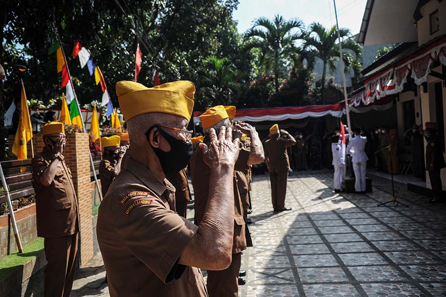 Peringatan Hut ke-65 Legiun Veteran Indonesia 