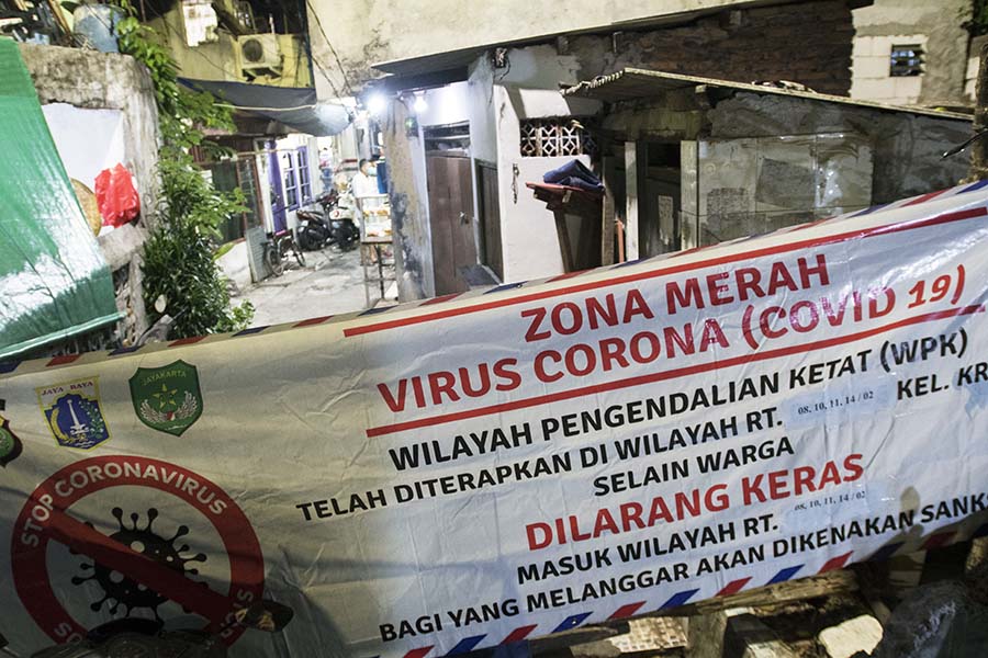 36 Warga Terinfeksi Covid-19, 4 RT di Krukut Tamansari Dikarantina