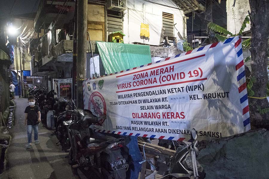 36 Warga Terinfeksi Covid-19, 4 RT di Krukut Tamansari Dikarantina