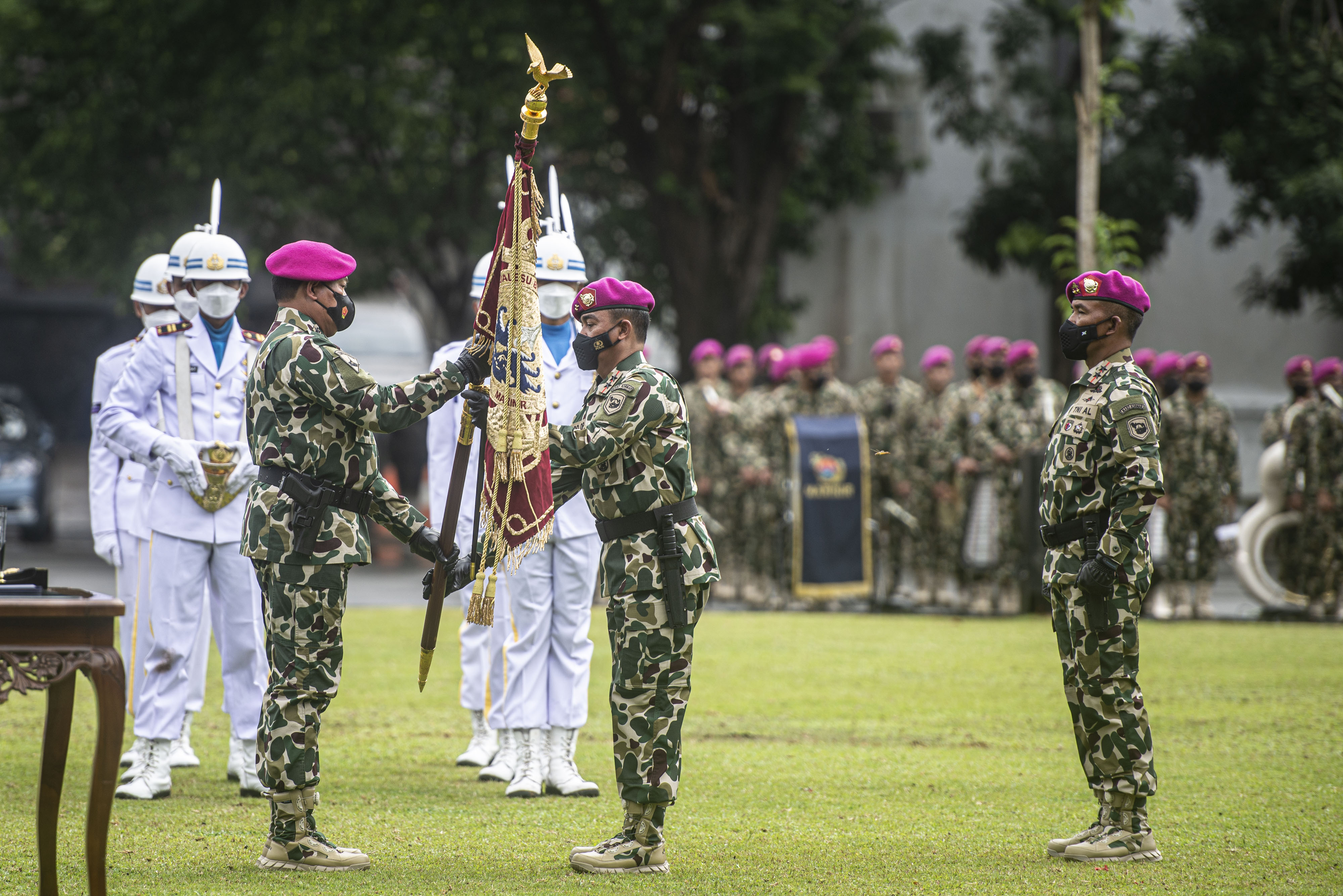 Sertijab Komandan Korps Marinir
