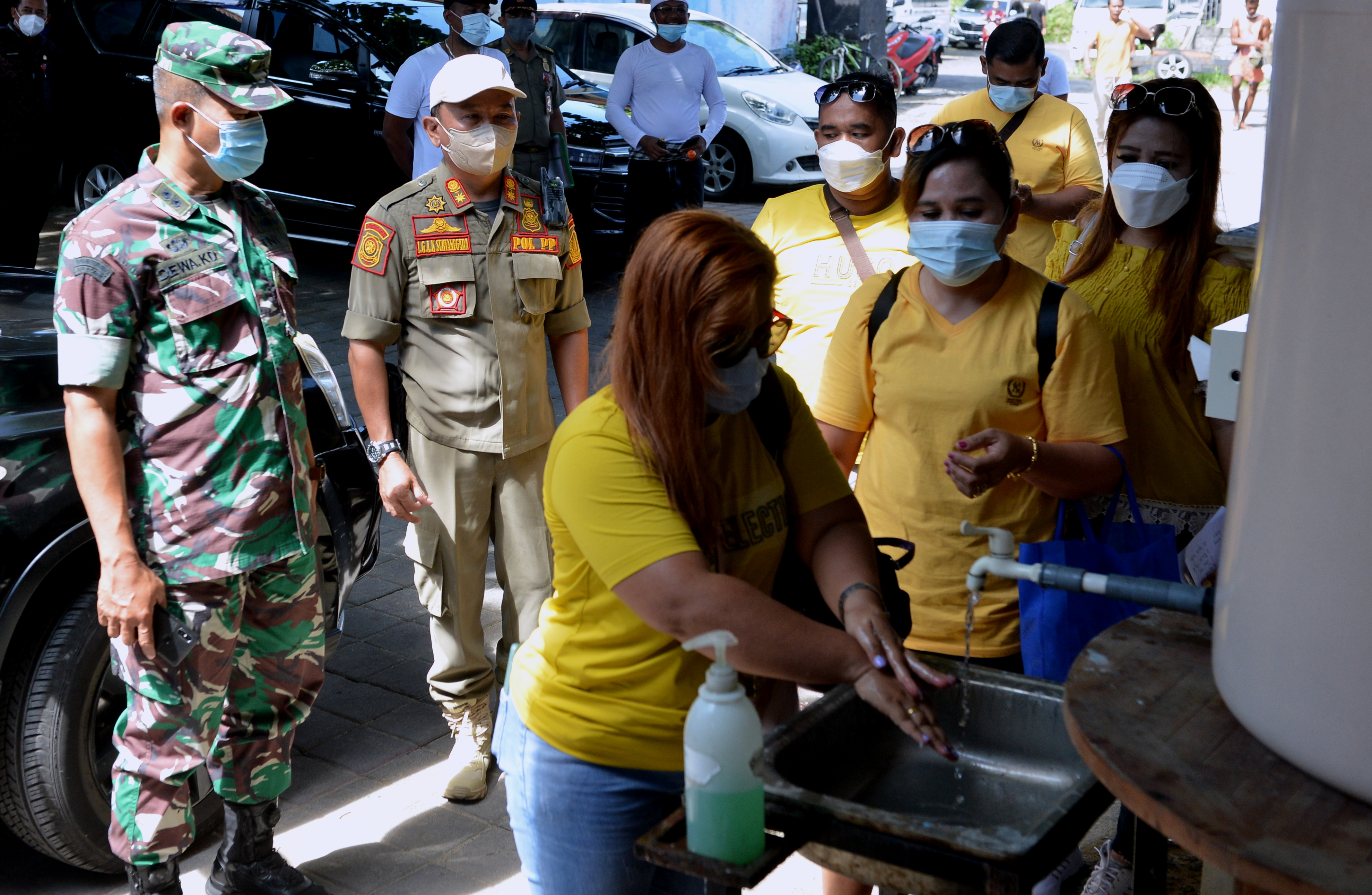 Sidak Prokes PPKM Level 3 di Bali