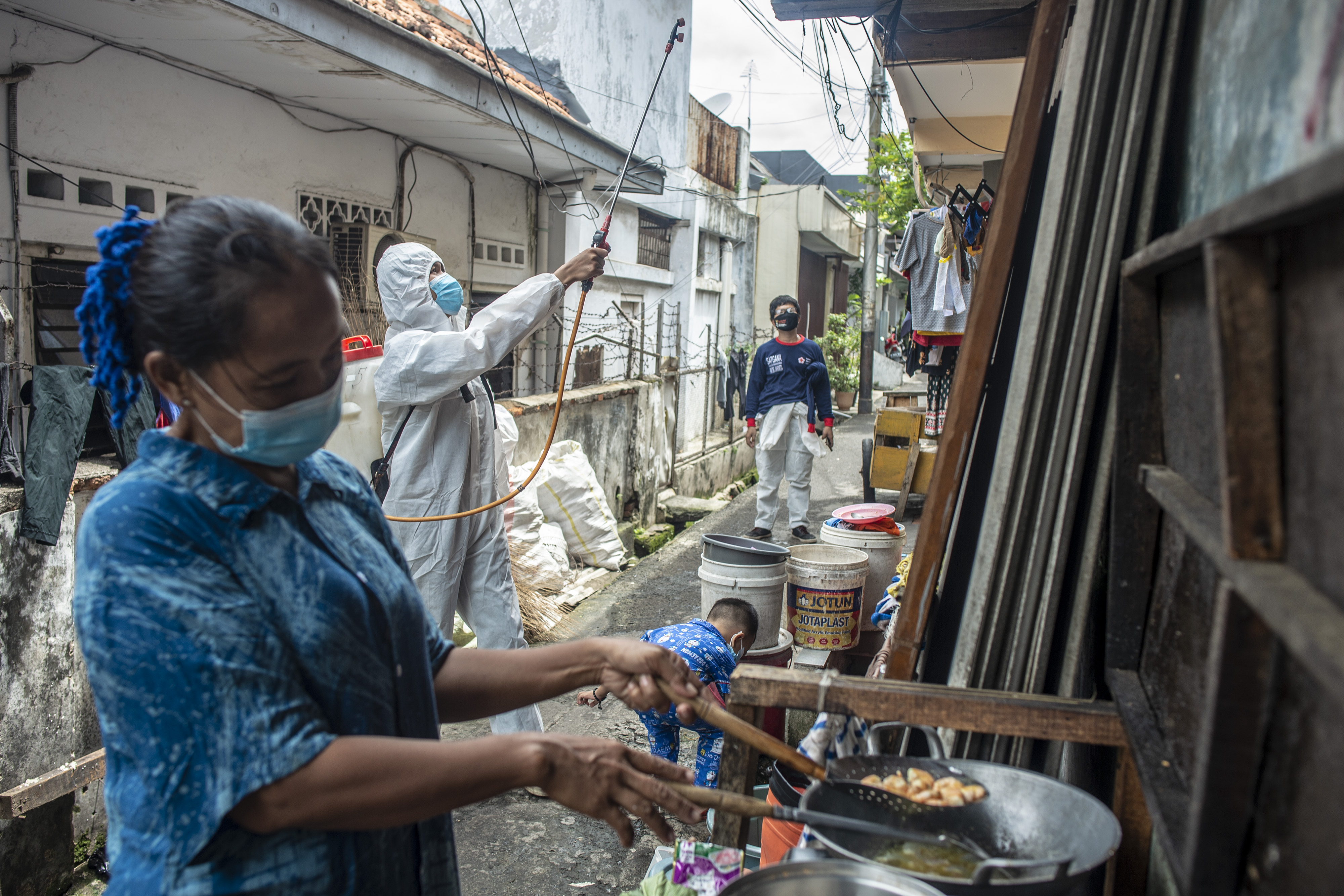 Antisipasi Penyebaran Covid-19 Omikron di Pemukiman