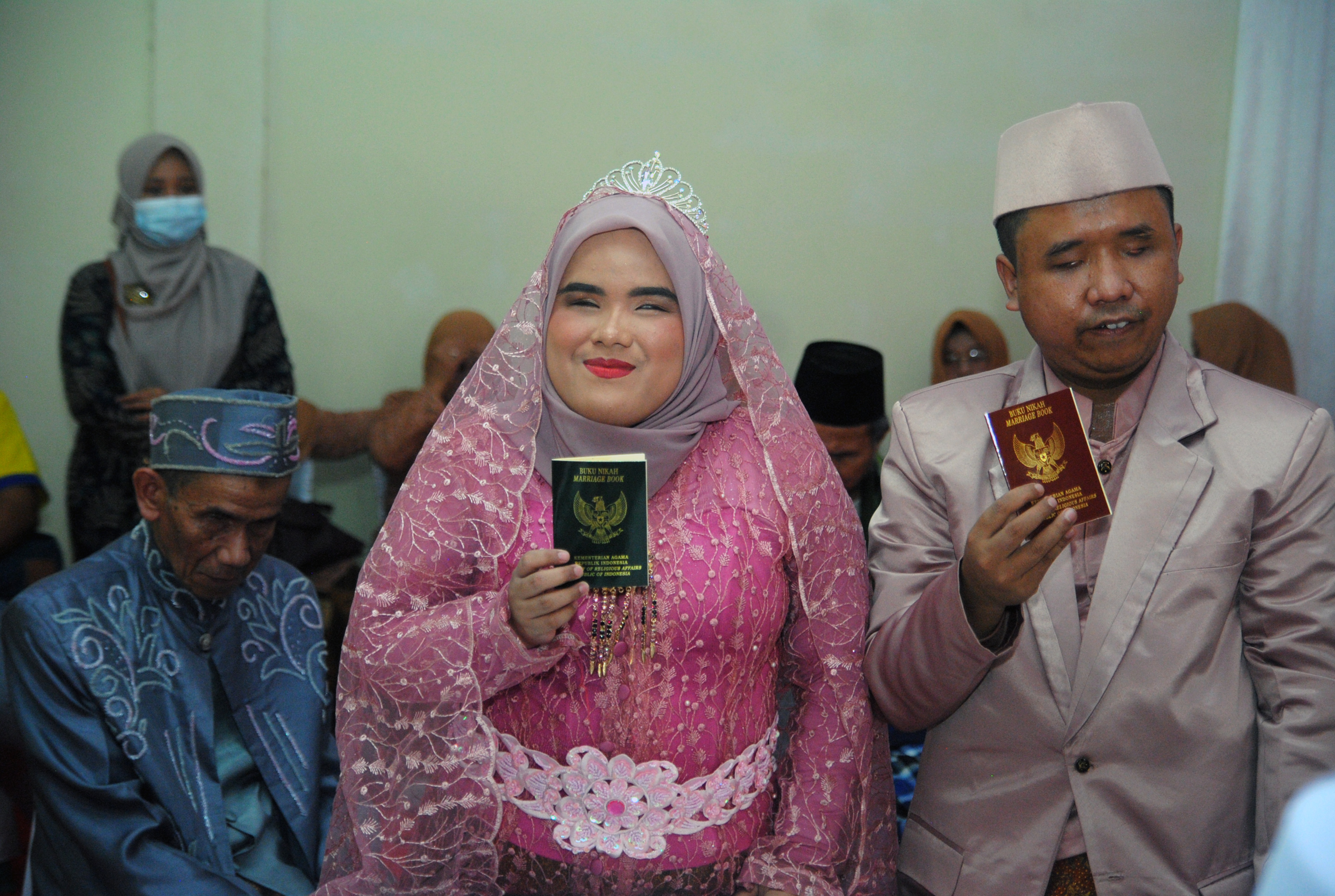 Pernikahan Massal Gratis Pasangan Tuna Netra