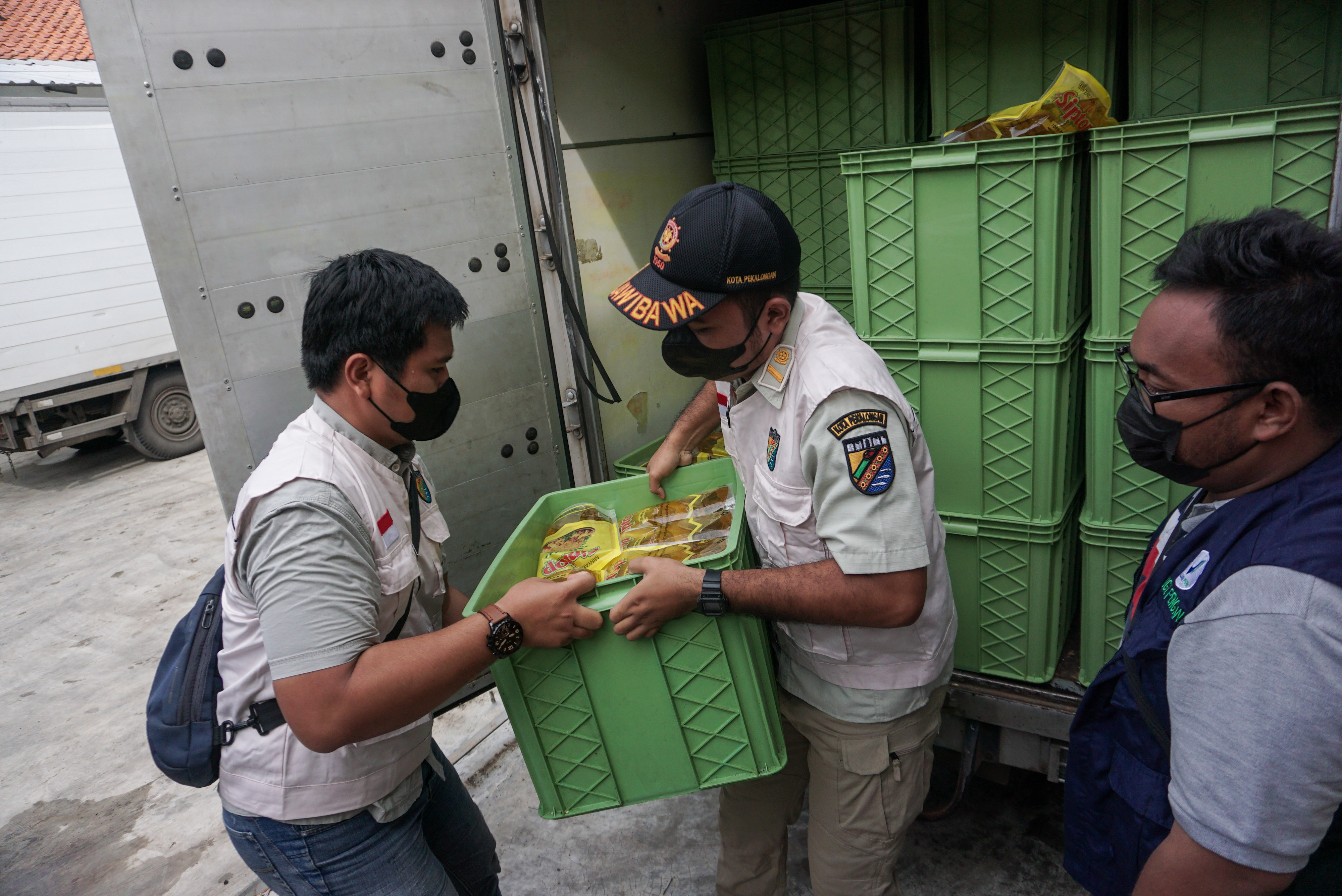 Sidak Minyak Goreng di Distributor