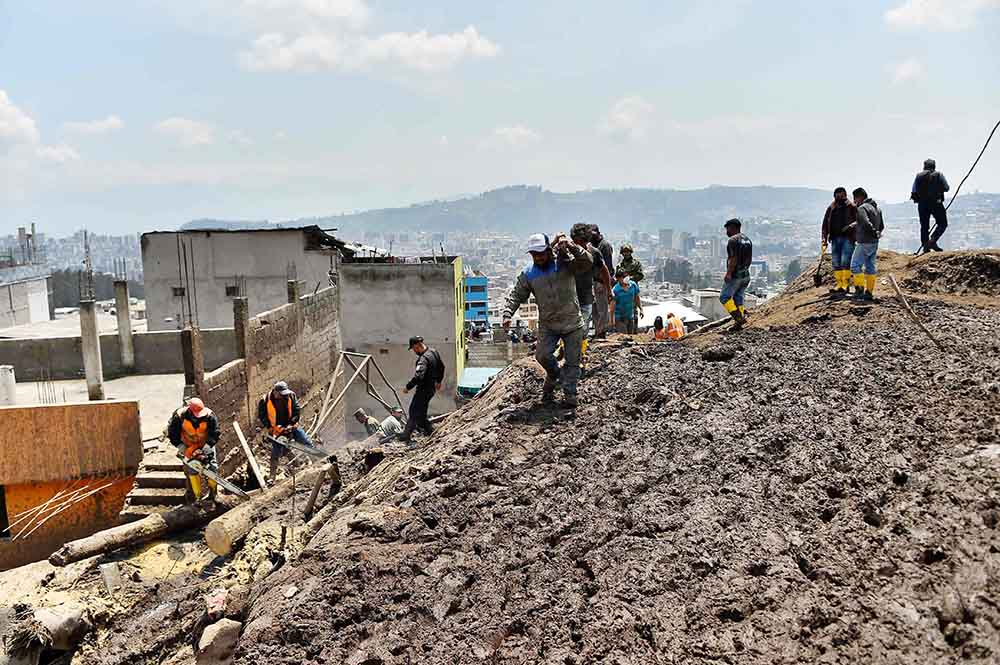 Banjir Bandang di Ekuador Tewaskan 24 orang