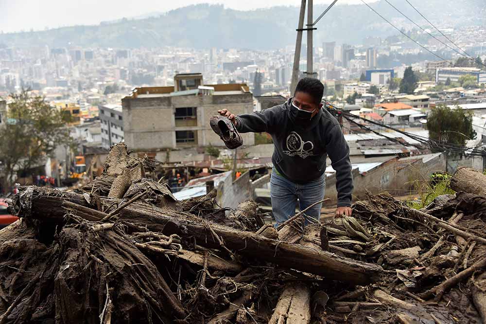 Banjir Bandang di Ekuador Tewaskan 24 orang