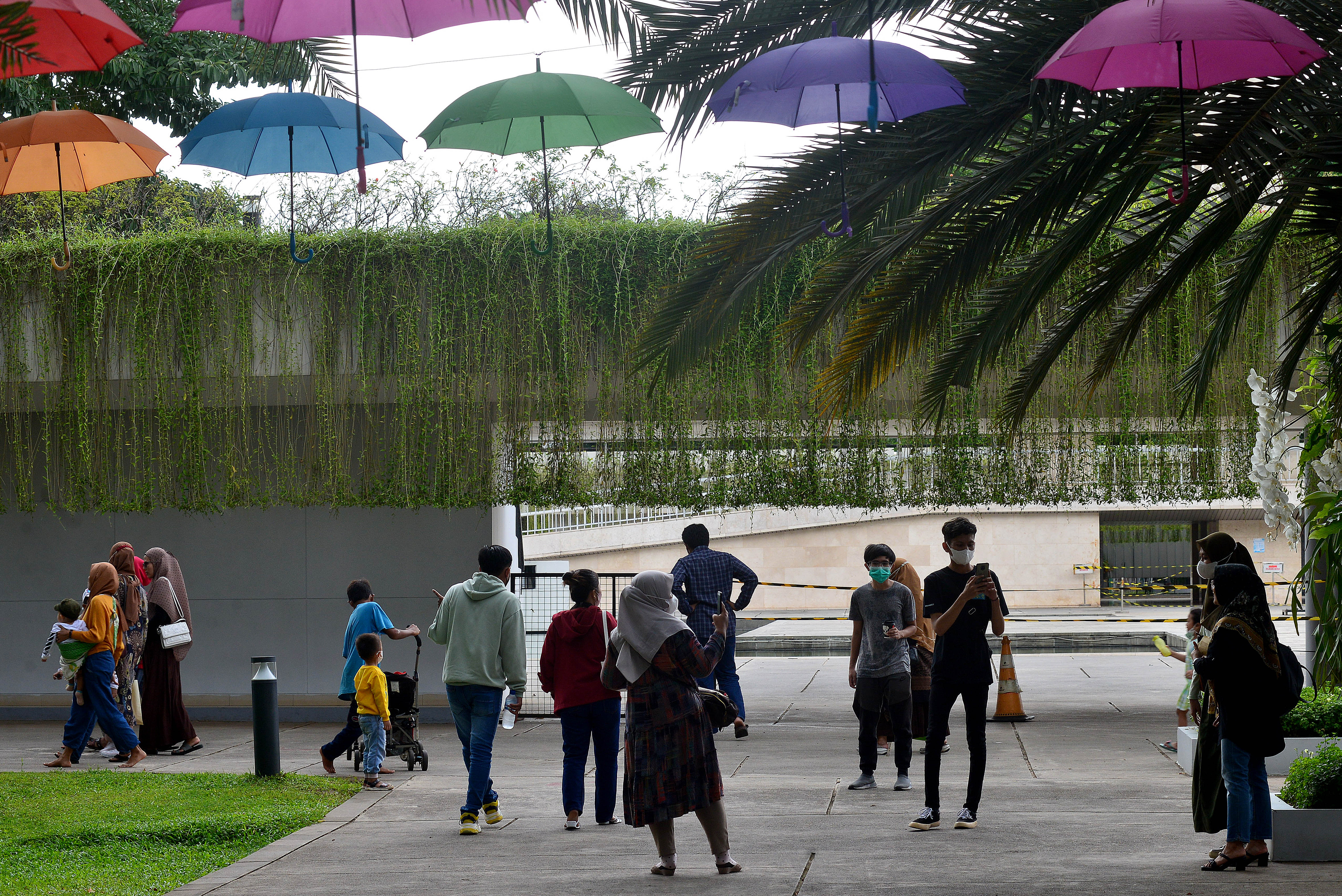 Taman Kota Masih Ramai Pengunjung