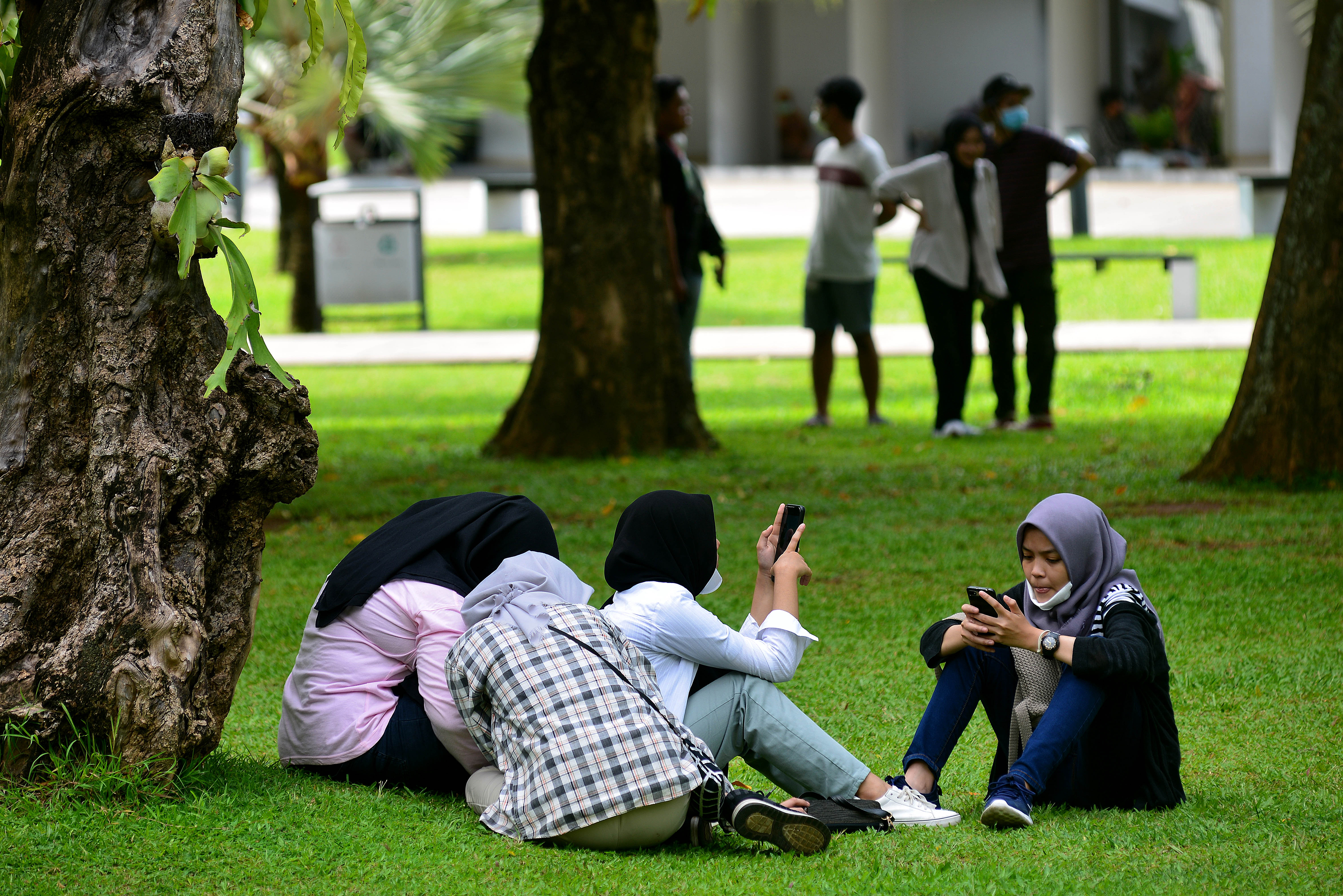 Taman Kota Masih Ramai Pengunjung