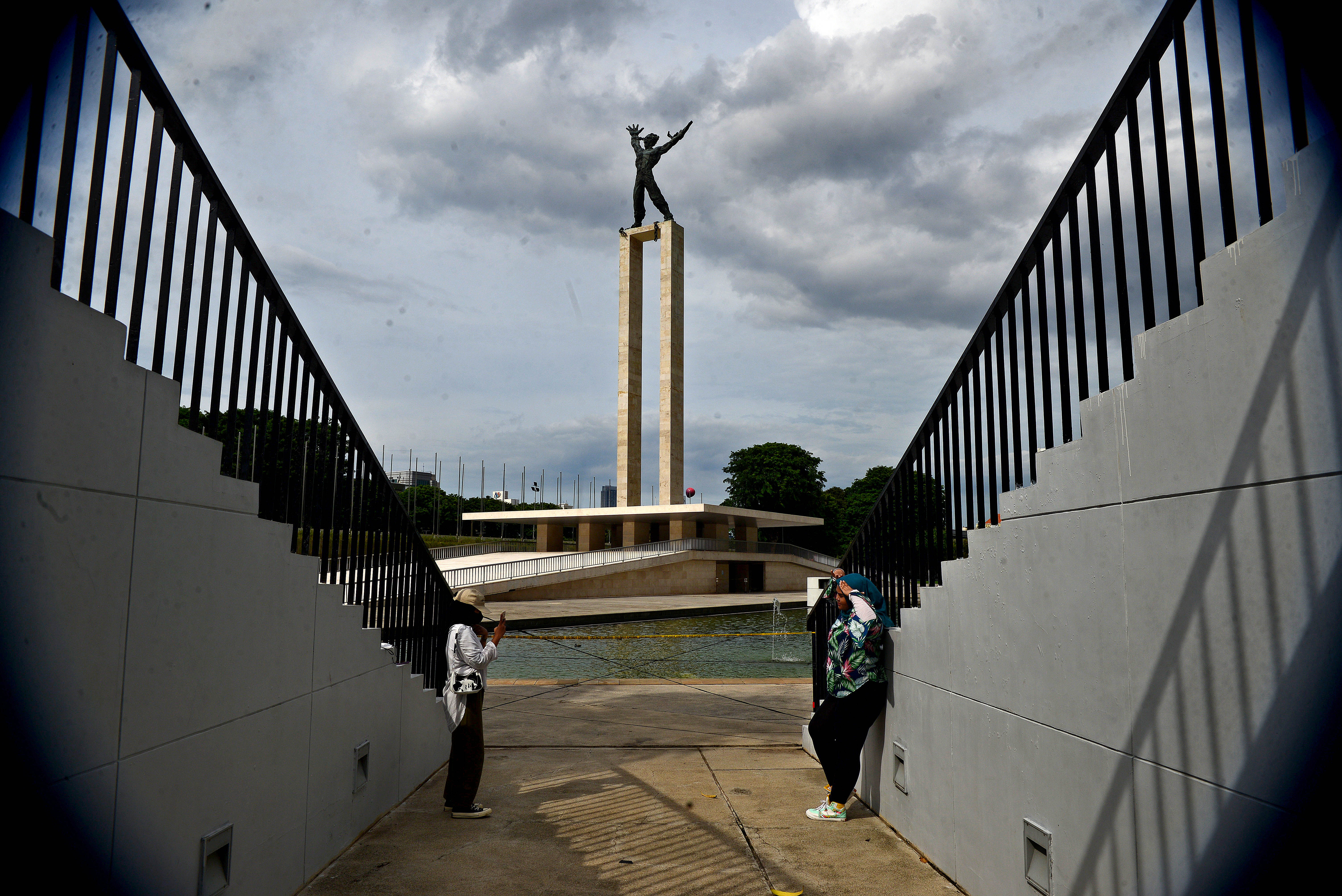 Taman Kota Masih Ramai Pengunjung