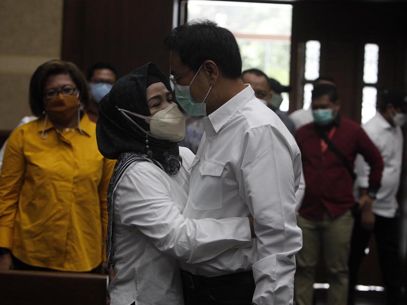 Azis Syamsuddin Divonis 3,5 Tahun Penjara