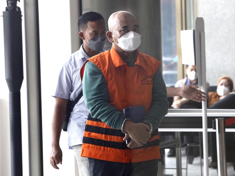 Pemeriksaan Wali Kota Bekasi Nonaktif Rahmat Effendi 