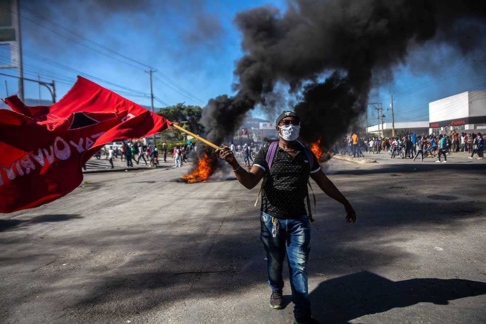 Unjuk Rasa Menuntut Kenaikan Upah Berujung Rusuh di Haiti