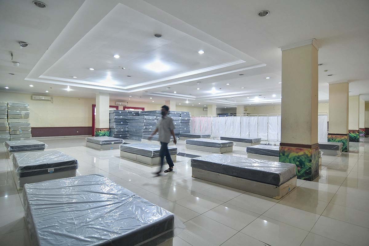 GOR Tanjung Priok Dijadikan Lokasi Isolasi Pasien Covid-19