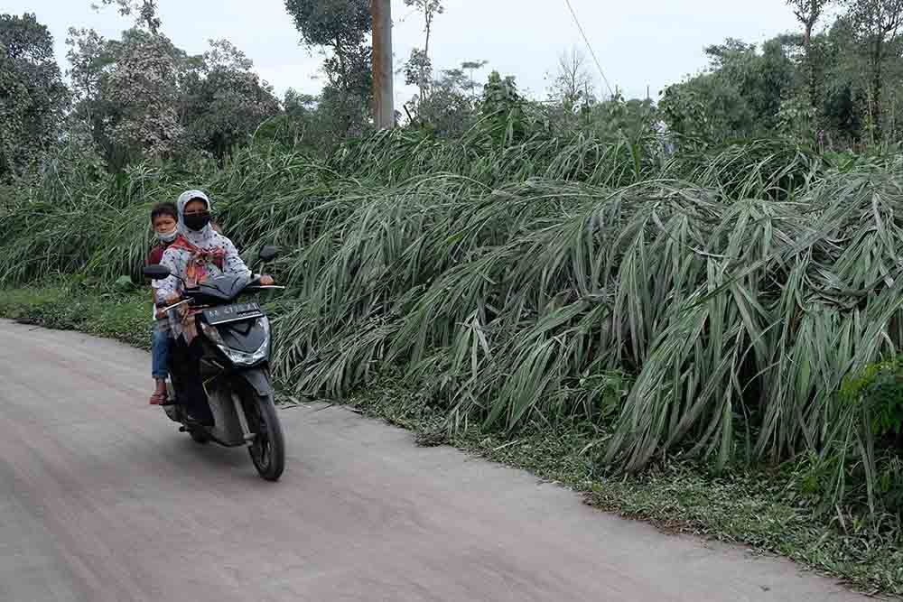 Abu Vulkanis Erupsi Gunung Merapi