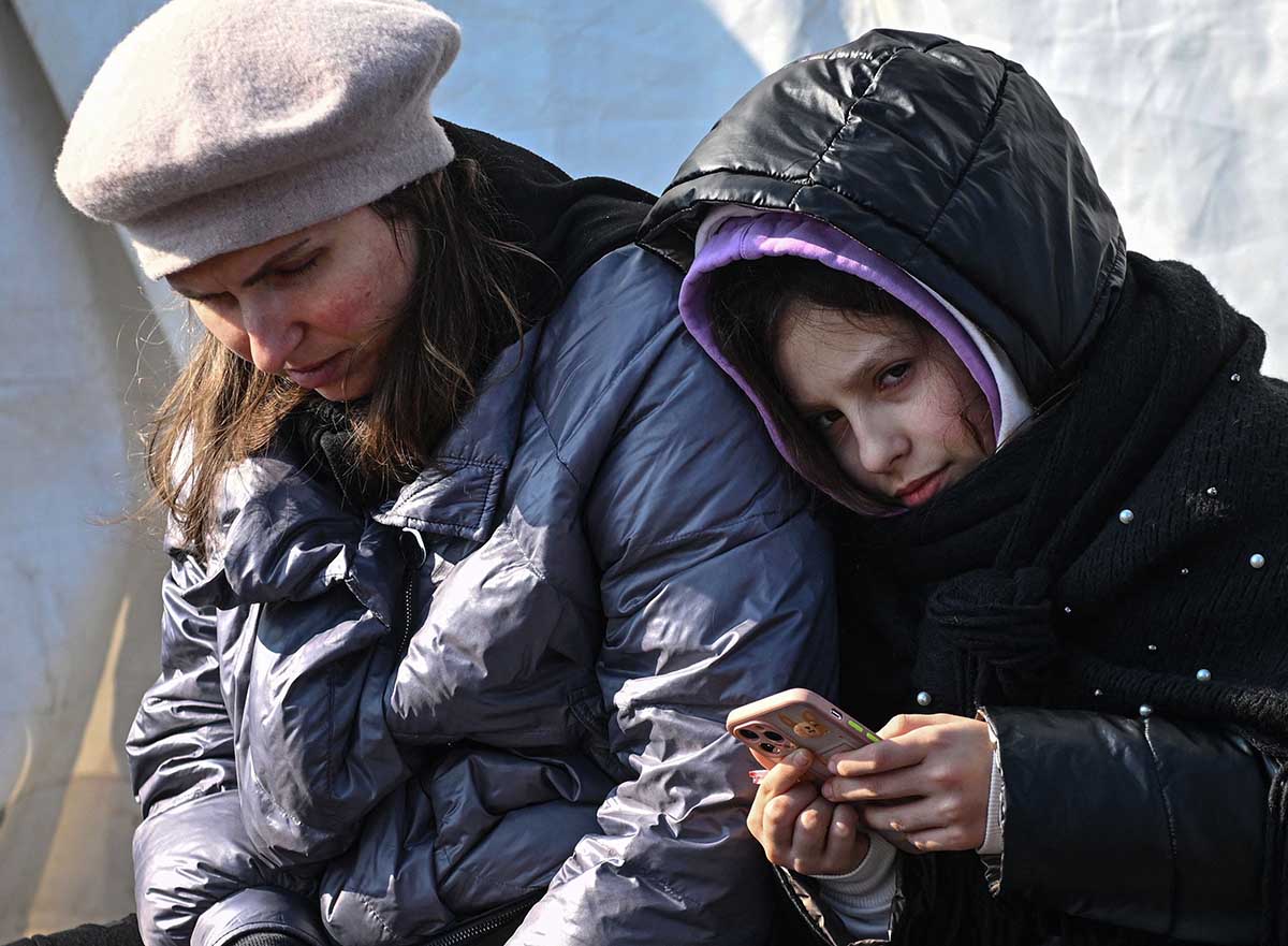 Gelombang Pengungsi Ukraina Tembus 2 Juta