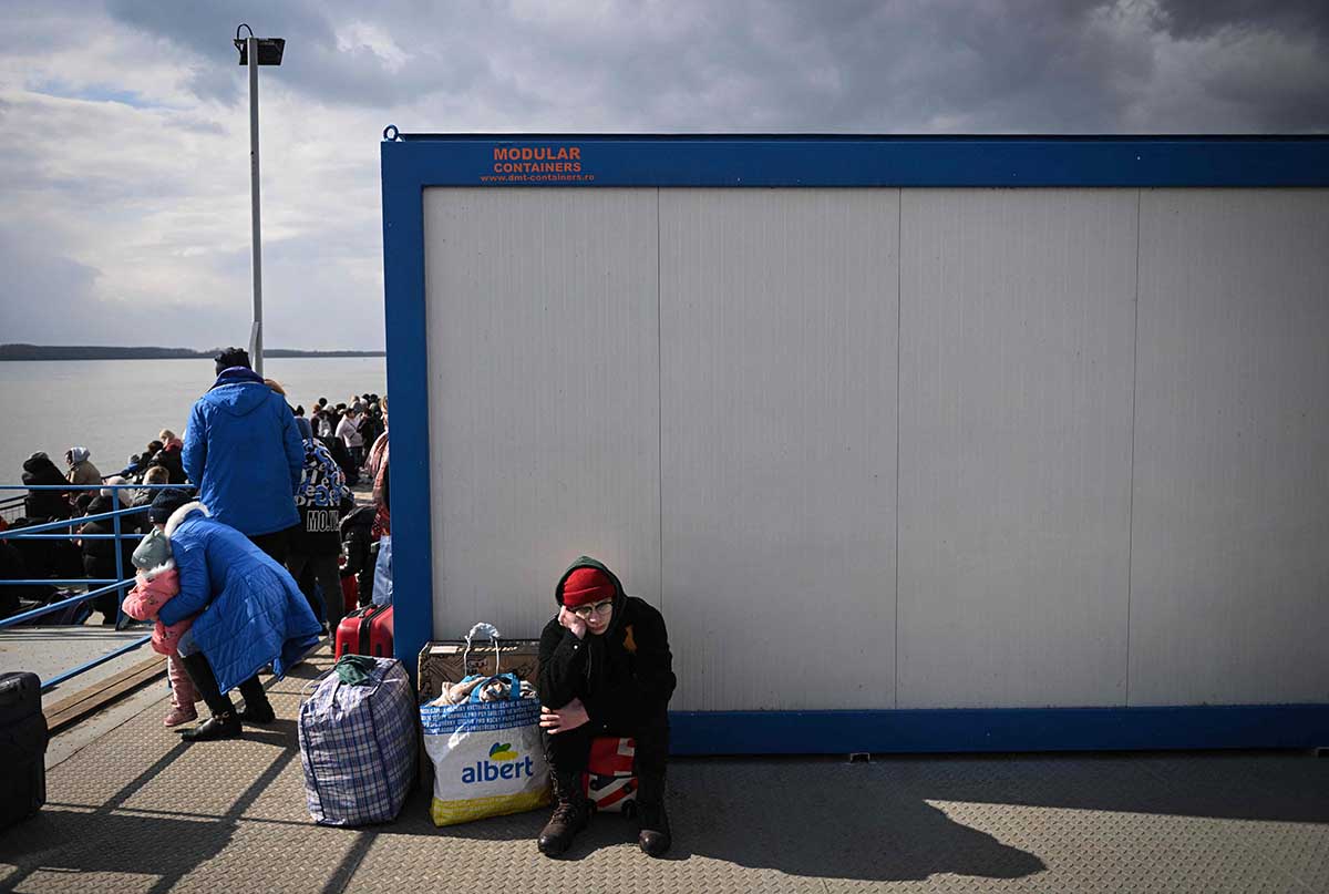 Gelombang Pengungsi Ukraina Tembus 2 Juta