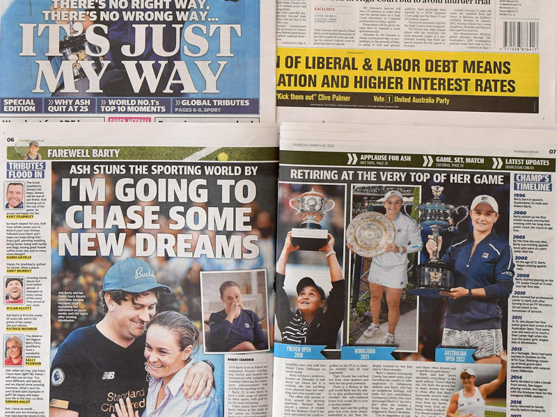 Pengunduran Diri Petenis Peringkat Satu Dunia Ash Barty