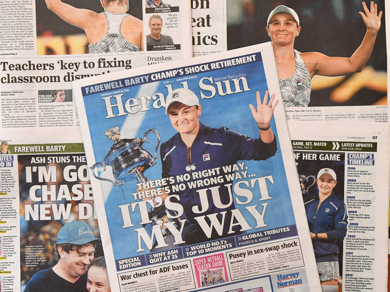 Pengunduran Diri Petenis Peringkat Satu Dunia Ash Barty