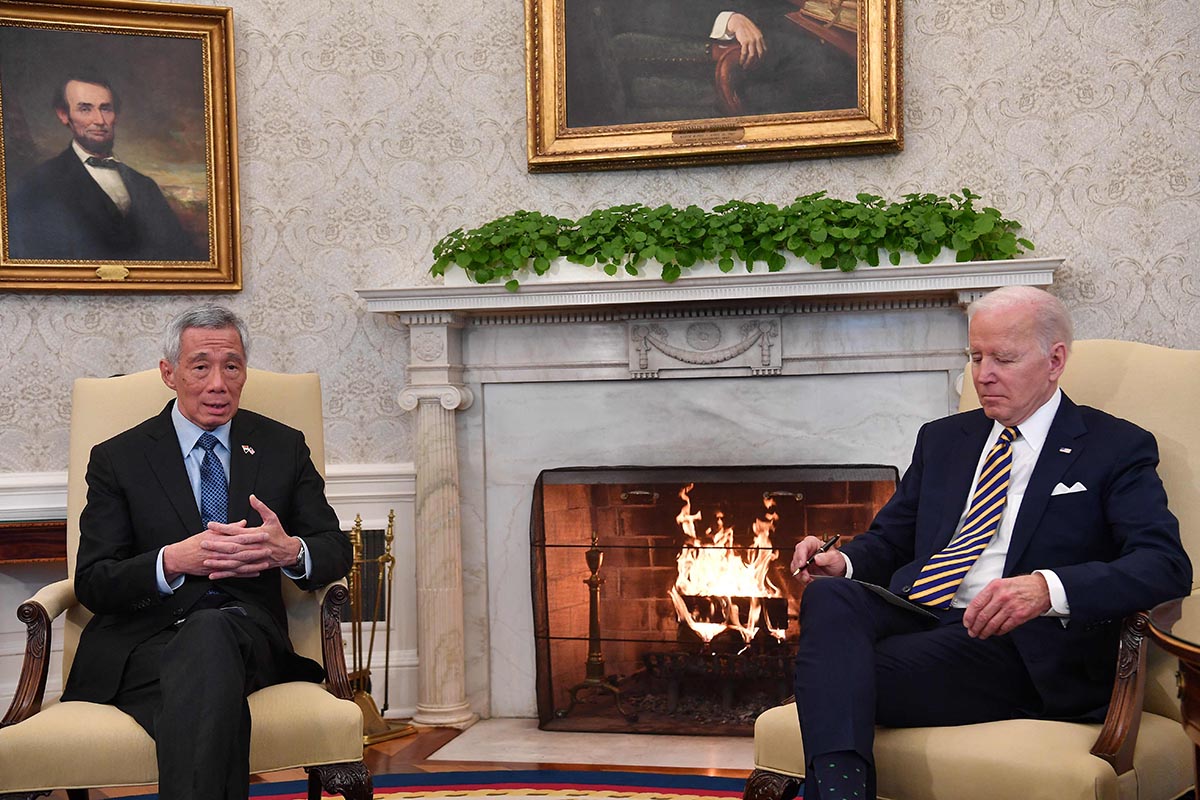 PM Singapura Temui Presiden Joe Biden 