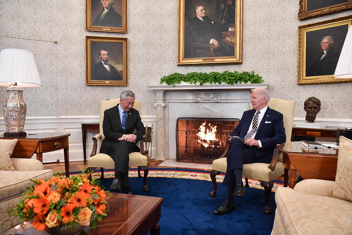 PM Singapura Temui Presiden Joe Biden 