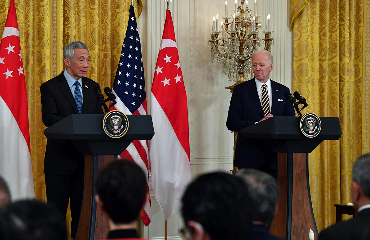 PM Singapura Temui Presiden Joe Biden 