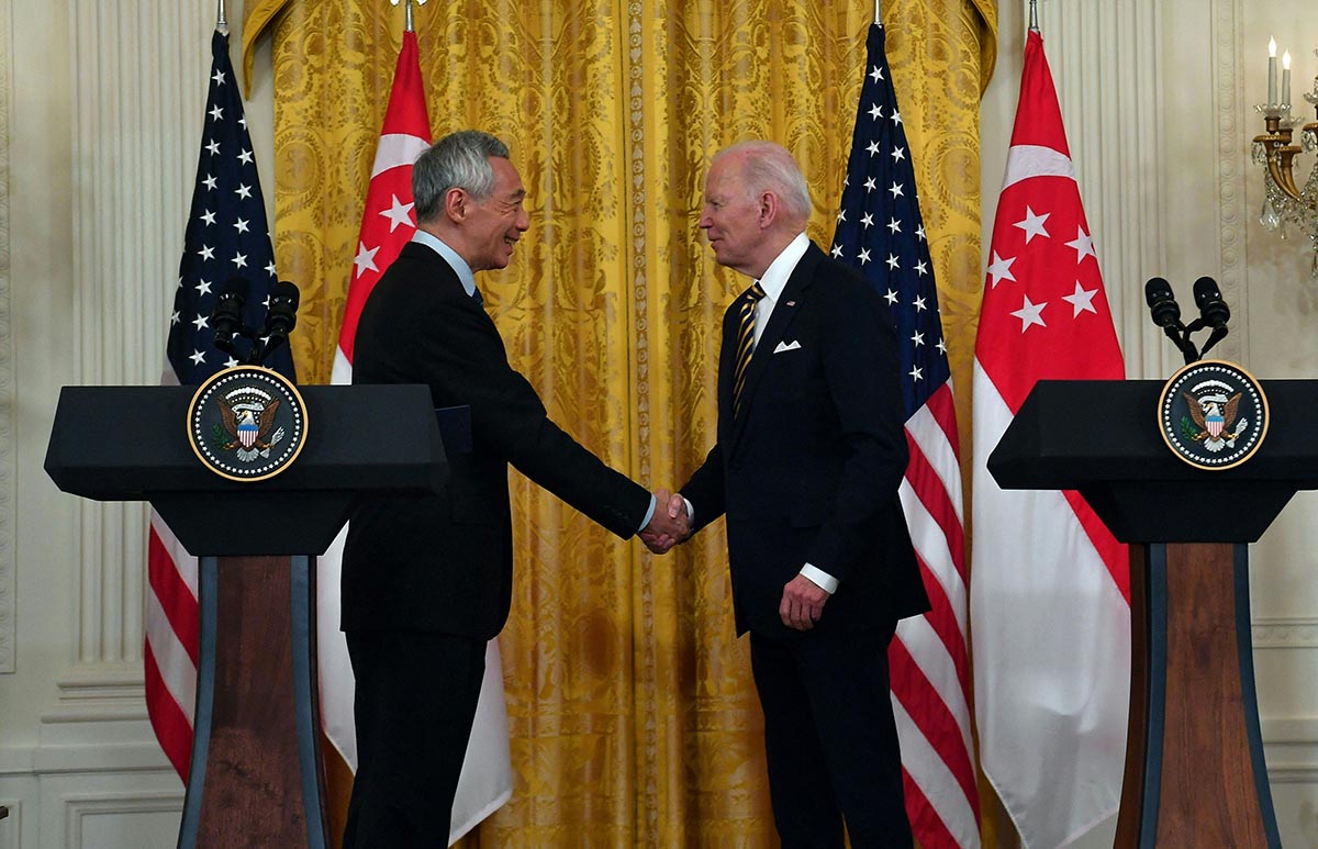 PM Singapura Temui Presiden Joe Biden 