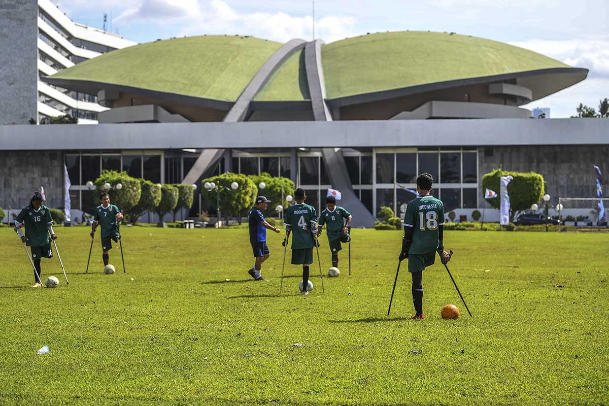 Latihan Timnas Garuda INAF