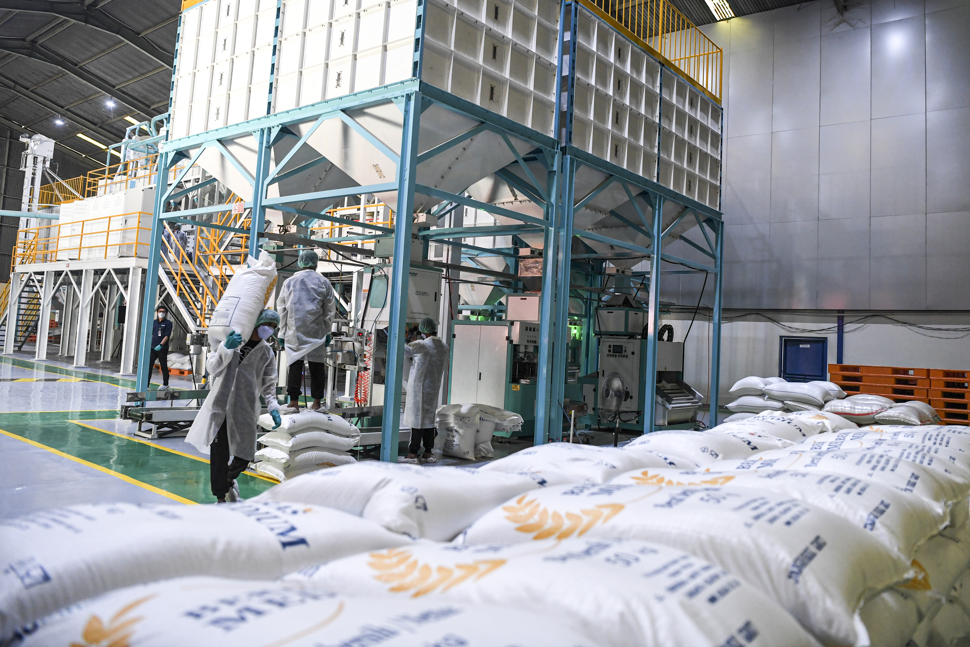 Wapres Tinjau Stok Pangan