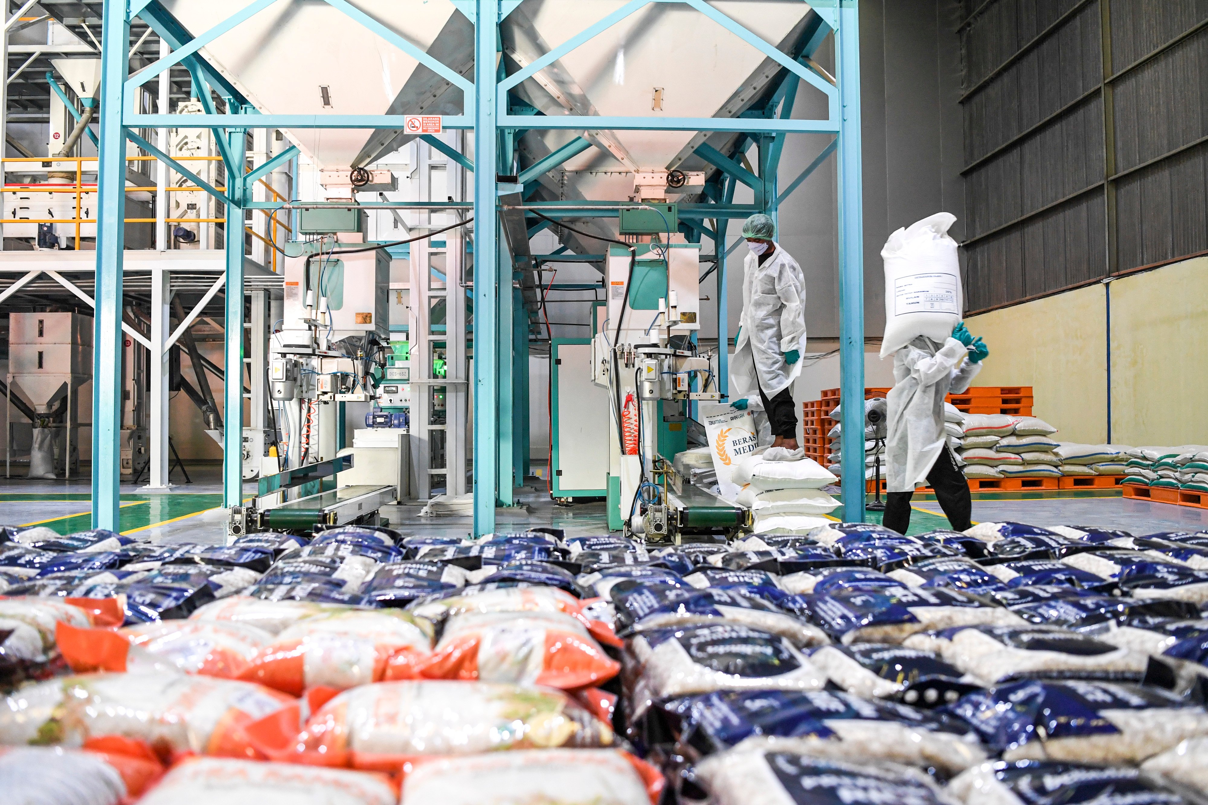 Wapres Tinjau Stok Pangan