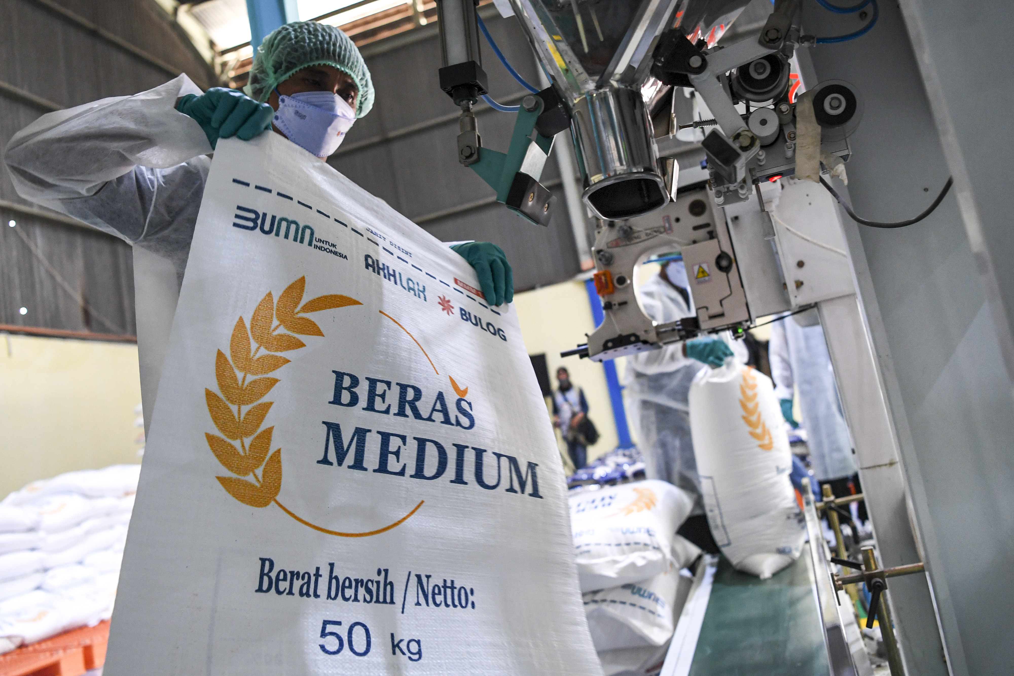 Wapres Tinjau Stok Pangan