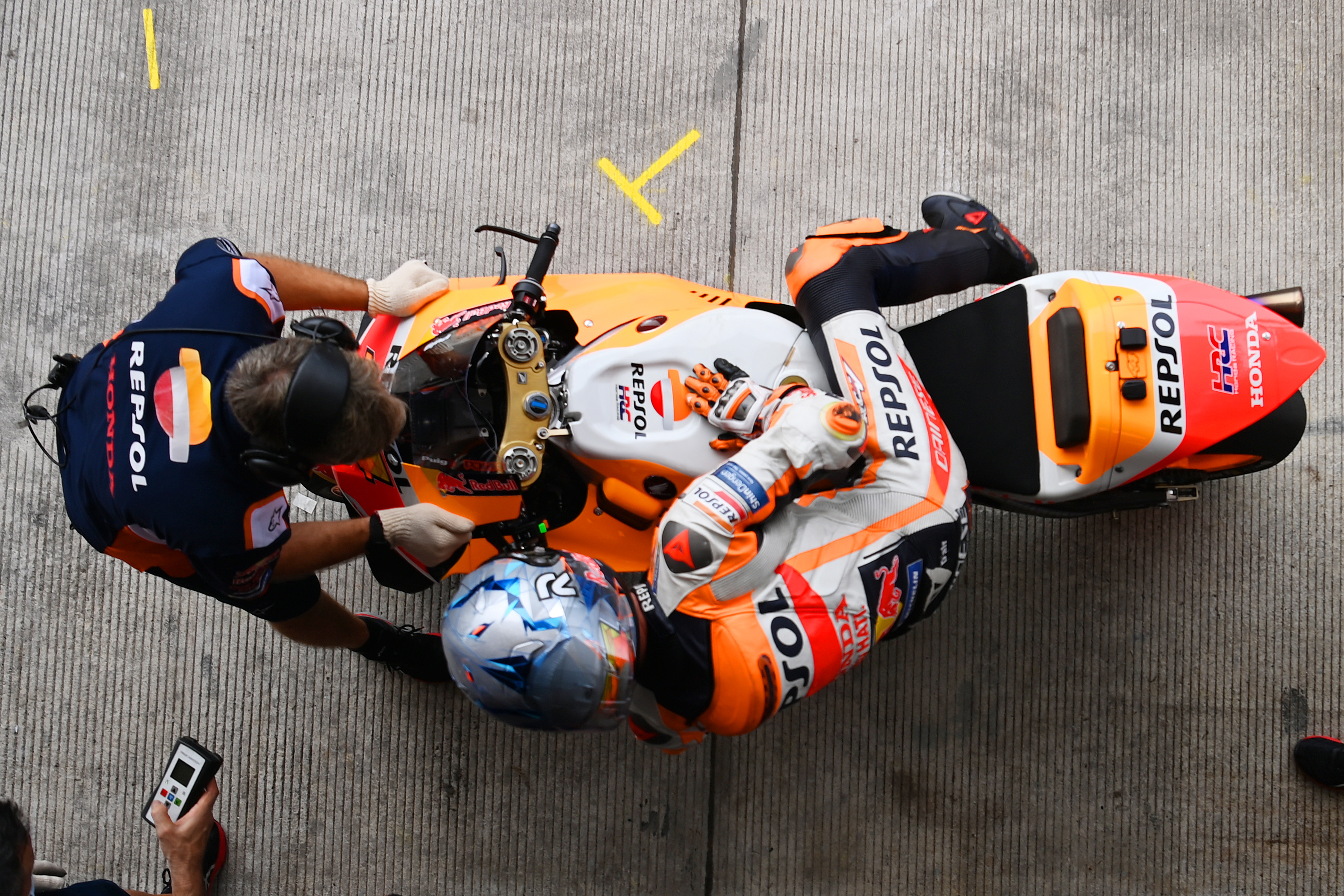 Sesi Latihan Bebas 1 MotoGP Seri Pertamina Grand Prix of Indonesia 2022