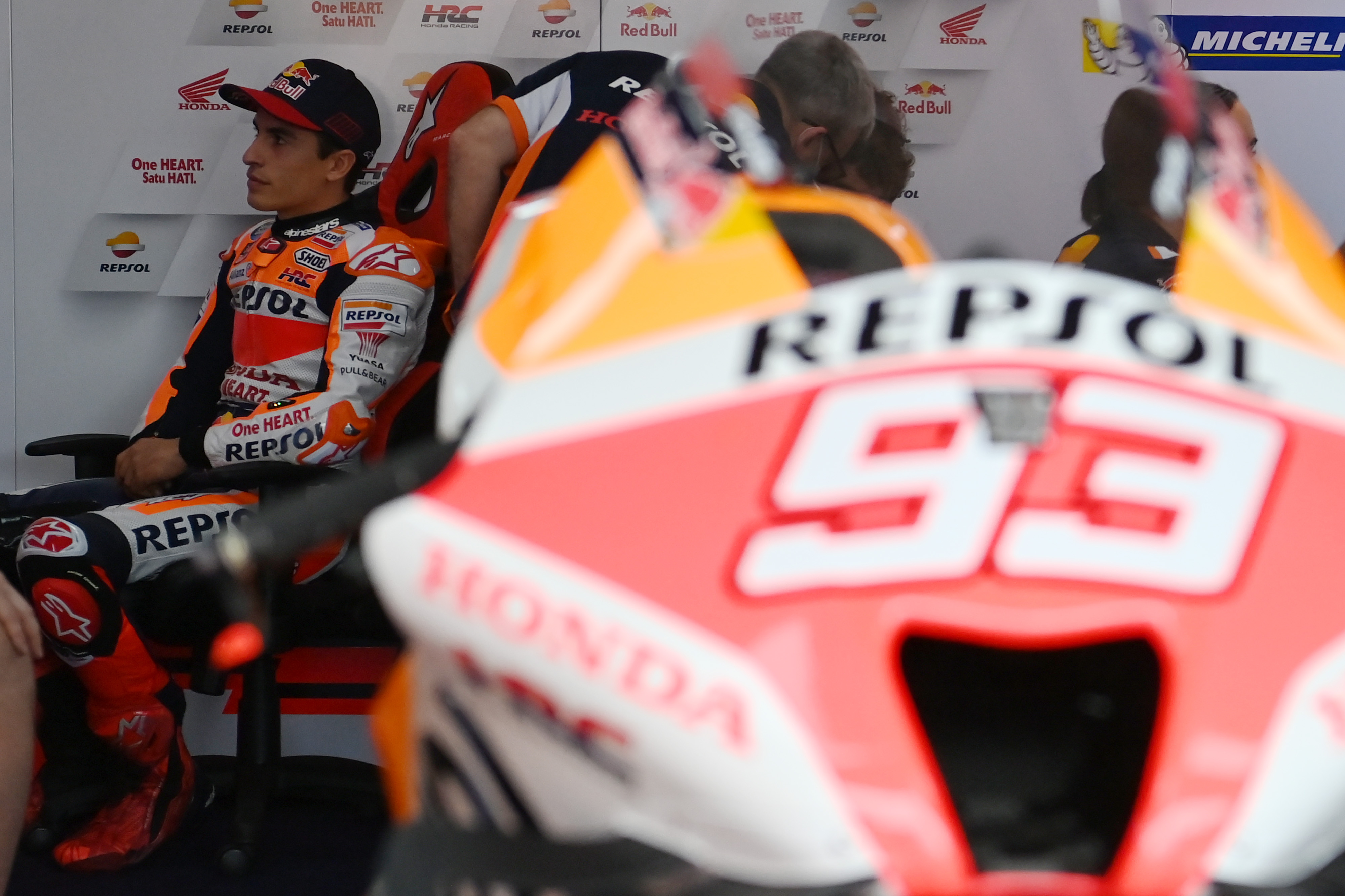 Sesi Latihan Bebas 1 MotoGP Seri Pertamina Grand Prix of Indonesia 2022
